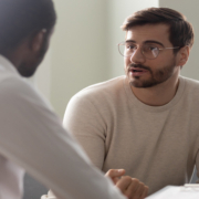 patient consults doctor