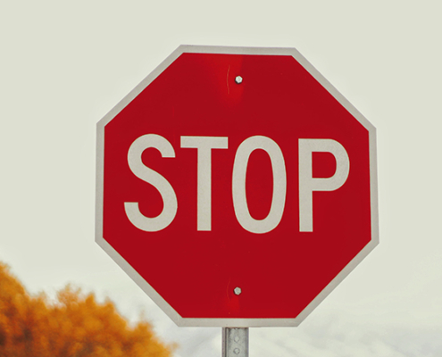 stop sign